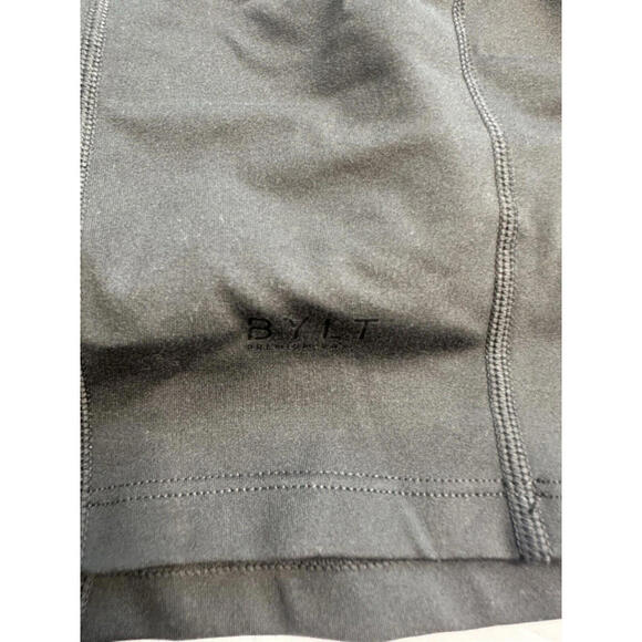 BYLT Essential Leggings Sports Bra Set Womens S Dark Charcoal Pockets High Waist - Picture 4 of 9